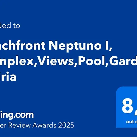 Apartmán Beachfront Neptuno I, Complex,views,pool,garden, Elviria